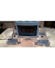  Инкубатор Курочка Ряба в пластиковом корпусе на 56 яиц, автомат, цифровой, вентилятор, 4 лампочки, регулятор влажности