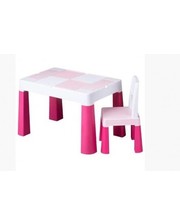  Столик и стульчик Tega Baby MULTIFUN розовый