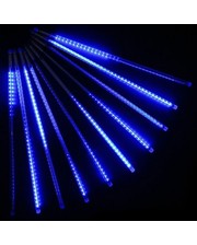  Светодиодная гирлянда Тающие сосульки, 192 Led электрическая синяя 3,5 м