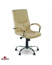 Кресла для руководителей Новый Стиль GERMES steel chrome LB (Экокожа) фото