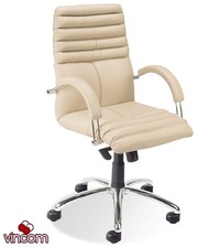 Кресла для руководителей Новый Стиль GALAXY steel LB chrome (Экокожа) фото
