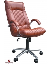 Кресла для руководителей Примтекс Плюс Favorit Steel (Экокожа) фото