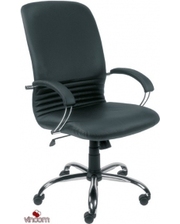 Кресла для руководителей Примтекс Плюс Mirage Steel chrome (Экокожа) фото