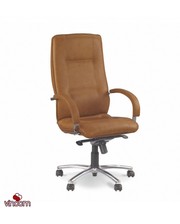 Кресла для руководителей Новый Стиль STAR steel chrome (Кожа Сплит SP-A) фото