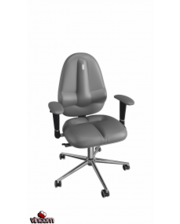 Кресла для руководителей Kulik System Classic серый графит (ID 1205) фото