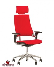 Кресла для руководителей Новый Стиль HIP HOP R HR Black (Кожа Люкс LE) фото