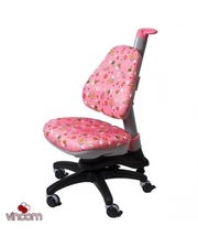 Детские столы и кресла GoodWin Кресло Goodwine ROYCE KINDER (KY318) Pink flower фото