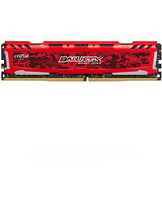 Crucial Ballistix Sport DDR4 2400 16 GB, CL 16, Retail Red