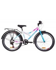 Discovery Велосипед Flint MC 2019 24" белый/голубой/розовый 14"