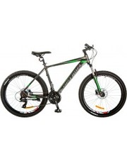  Велосипед F-1 AM DD 2017 26" рама 19" серо/зеленый