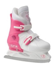 SFR Коньки раздвижные Hardboot Ice Skate Pink 35.5-39.5