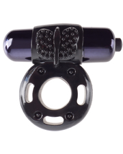 Pipedream Эрекционное вибро кольцо Vibrating Super Ring Black PD5960-23
