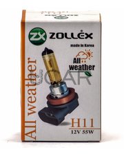 Zollex 61324 Лампа галогеновая H11 All Weather (12V, 55W)