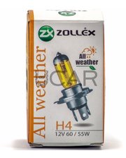 Zollex 61024 Лампа галогеновая H4 All Weather (12V, 60/55W)