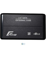 Frime SATA HDD/SSD 2.5", USB 3.0, Metal, Black (FHE20.25U30)