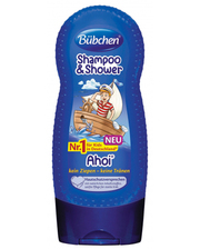 BUBCHEN Детский шампунь для мытья волос и тела Йо-хо-хо (230 мл.),