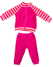 Danaya Комплект домашней одежды для девочки, Danaya, розовый в полоску (86 р.)