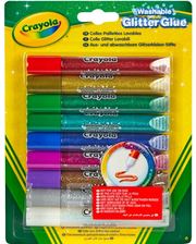 Crayola Жидкий клей с блестками (9 цветов),