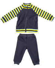  Комплект домашней одежды для мальчика, Danaya, серый в полоску (86 р.)