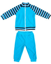 Danaya Комплект домашней одежды для мальчика, Danaya, голубой в полоску (86 р.)