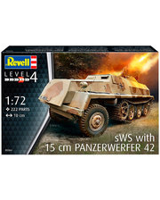 Revell Бронеавтомобиль с пусковой ракетной установкой Panzerwerfer 42 auf sWS, 1:72,