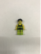 Lego Спортсмен тяжелоатлет в зеленой форме