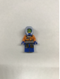 Lego Сотрудник арктической станции в оранжевой куртке с синим капюшоном