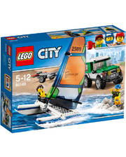 Lego City Внедорожник с прицепом для катамарана