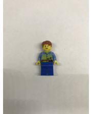 Конструктори LEGO Lego Парень в рубашке с принтом острова и пальм фото