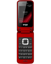 Ergo F244 Shell Dual Sim (red) UA-UСRF