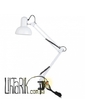 Brille MTL-07 White Настольная лампа на струбцине