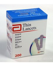 Abbott Ланцеты Thin Lancets 200 шт.
