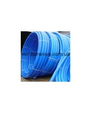 Пластиковые трубы  Труба полиэтиленовая синяя д.40 мм(10 атм) фото