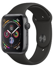 Apple Watch Series 4 44mm Gps Space Gray Aluminum Case with Black Sport Band (MU6D2)
