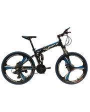 Make bike складная рама 17/ литые диски 26 черно-синий (FB1BLUE)