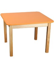  Стол деревянный Финекс Оранжевый (023)