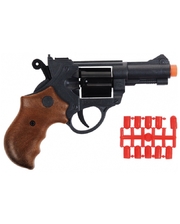 ED-0459210 Игрушечный пистолет с пульками EDISON Jeff Watson 19см 6-зарядный(459/21)