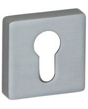 Дверная фурнитура System RO11Y под ключ Матовый хром фото