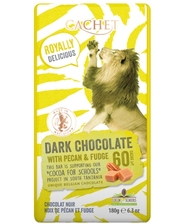 Cachet Tanzania Dark 60% Pecan-Fudge 180 г