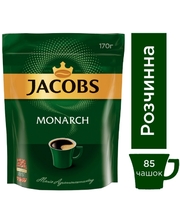Jacobs Monarch эконом. пак. растворимый 170 г