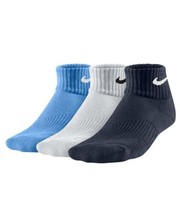 Nike 3pairs young CTN cush white/blue/navy