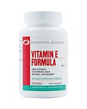 Universal Nutrition Vitamin E Formula 400 (100 капс)