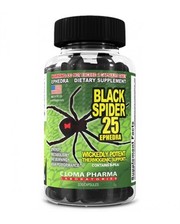 Cloma Pharma Жиросжигатель Black Spider Ephedra (100 капс)