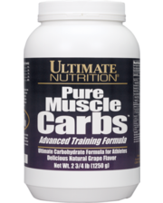 Ultimate Nutrition Pure Muscle Carbs (1250 гр), Виноград