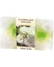 Косметика для тела  Глицериновое мыло ручной работы - Белая роза, BioRose, 75 гр фото
