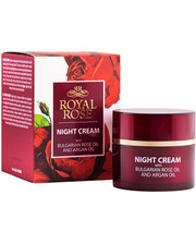 Креми для обличчя  Питательный ночной крем с маслом розы и аргана Royal Rose от BioFresh 50 мл фото
