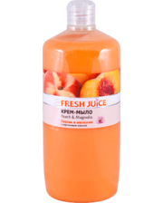 Парфюмированное мыло Fresh Juice Крем-мыло. Персик Магнолия 1000 мл фото