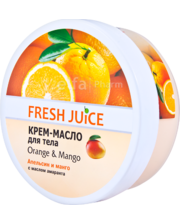 Косметика для тела Fresh Juice Крем-масло для тела. Апельсин и манго с маслом амаранта 225 мл фото