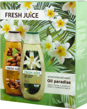 Подарочные наборы для женщин Fresh Juice Косметический набор Oil Paradise фото