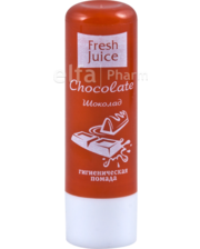 Блески для губ Fresh Juice Гигиеническая помада. Шоколад 3,6 г фото